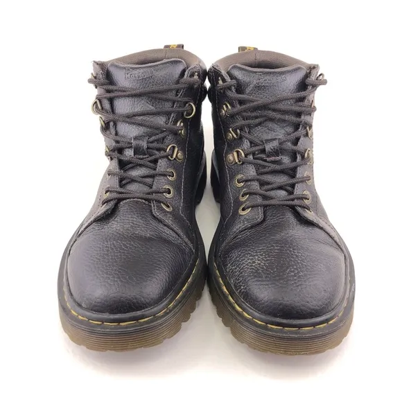 Dr. Martens Kelvin Brown Leather Lace Up Ankle Boots 11