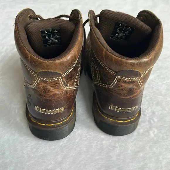 Dr. Martens Men’s Quincy Distressed Broken In Thrashed Leather Ankle Boots 9