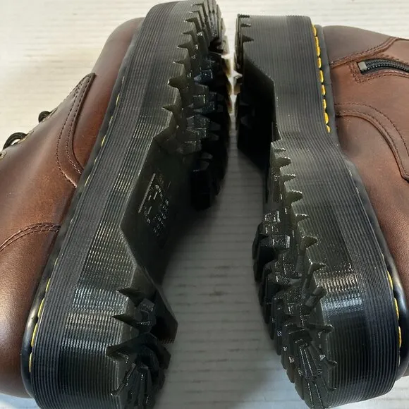 Dr Martens New Brown Boots size M-8  L-9
