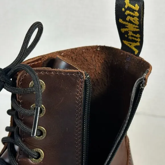 Dr Martens New Brown Boots size M-8  L-9