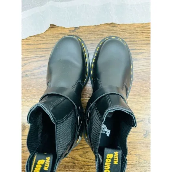 DR MARTENS NWB WINCOX Smooth Leather Buckle Boots