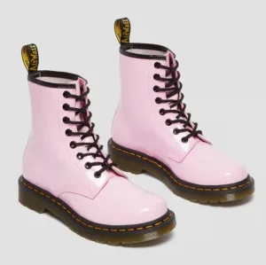 Dr. Martens Pink Lace Up Boots