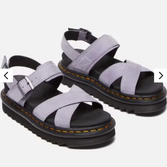 DR MARTENS Voss purple gladiator sandals shoes women’s 7 new