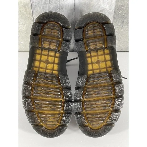 DR. MARTENS WOMEN’S BONNY TECH CASUAL JUNGLE BOOTS GUNMETAL SZ-38 .EU/7 .US