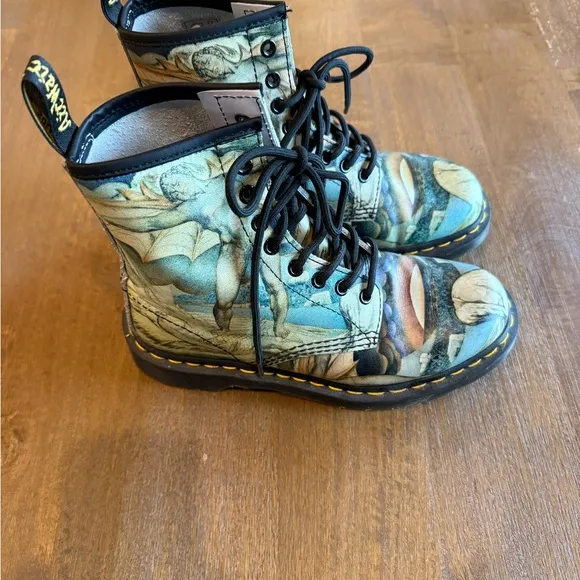 Dr. Martens x Tate London 8 eye Boots - Multicolor