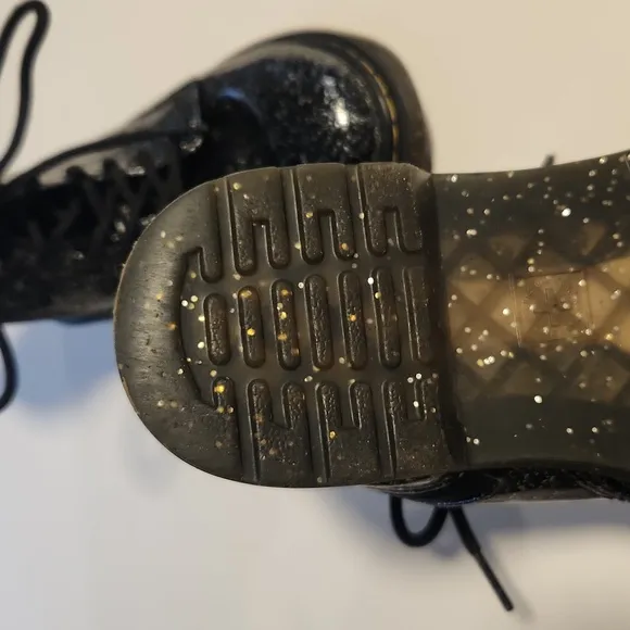 Dr. MARTENS Youth 1460 Glitter Lace Up Boots, Glitter, 2