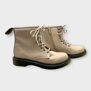 Dr. Martens Youth Lace-Up Ankle Boots Size 3 LIKE NEW