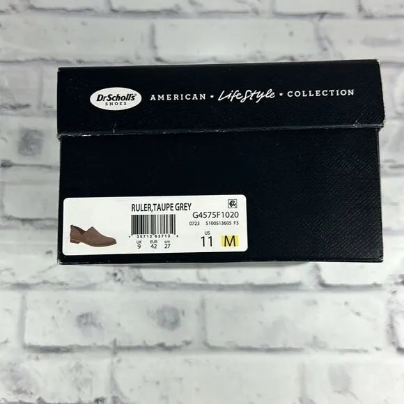 Dr. Scholl's Shoes Women's Ruler Loafer Taupe NIB Size 11
