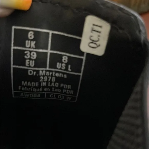 Dr.Martens/ 2976 YS Chelsea Boots Black women’s size 8