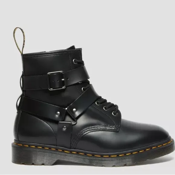 ❤️❤️Dr.Martens CRISTOFOR LEATHER HARNESS LACE UP BOOTS ❤️❤️