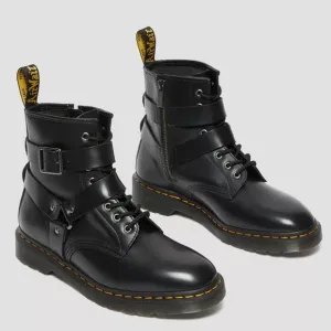 ❤️❤️Dr.Martens CRISTOFOR LEATHER HARNESS LACE UP BOOTS ❤️❤️