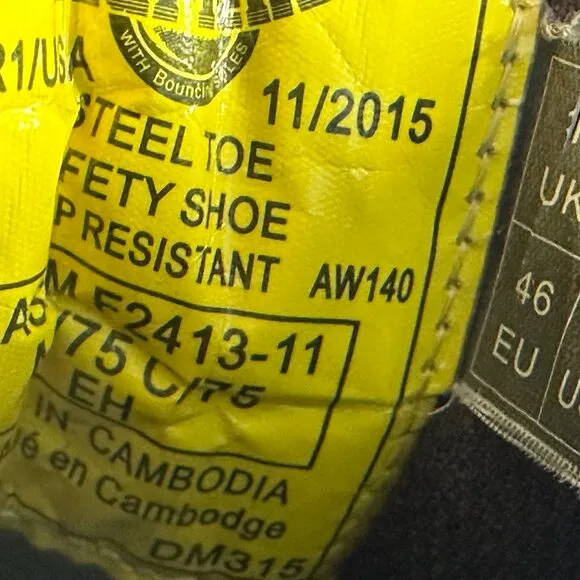Dr.Martens M-12 L-13 Steel toe Boots