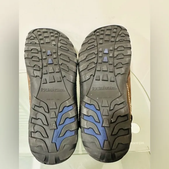 Dunham Brown Leather Suede Adjustable Slip On Sandals Shoes Men's Sz 15 D