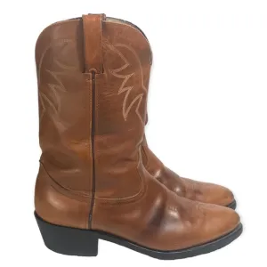 Durango Men's Brown Oiled Peanut Distressed Leather Cowboy Western Boots 10 D