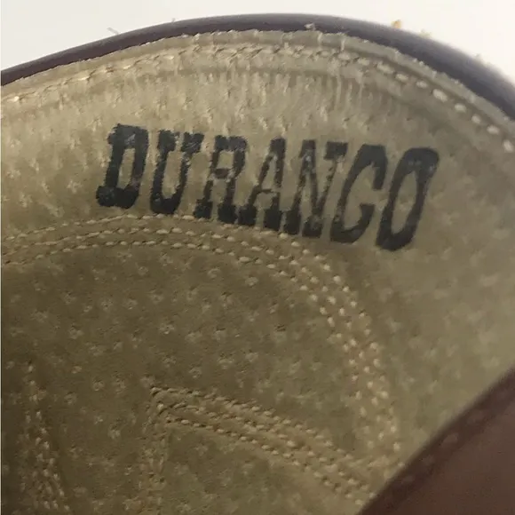 Durango Men's Brown Oiled Peanut Distressed Leather Cowboy Western Boots 10 D