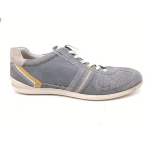 Ecco Mens Chandler Casual Sneakers Shoes Gray Leather Size 46 EU - 12-12.5 US