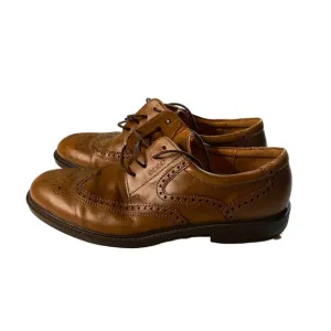 Ecco Wingtip Oxford Brown Dress Shoes Men's Size 12