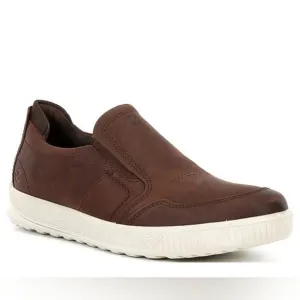 ECCOMen's Byway Slip-On Leather Sneakers