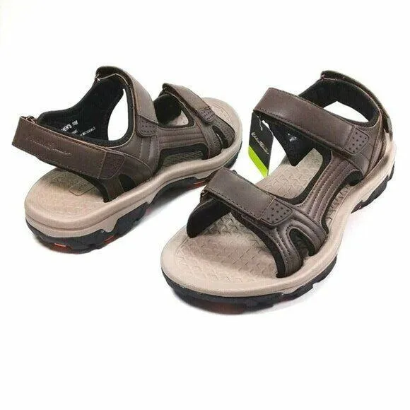 Eddie Bauer Men's Nick Hiking Summer Brown Straps Sandals Shoes 11M New