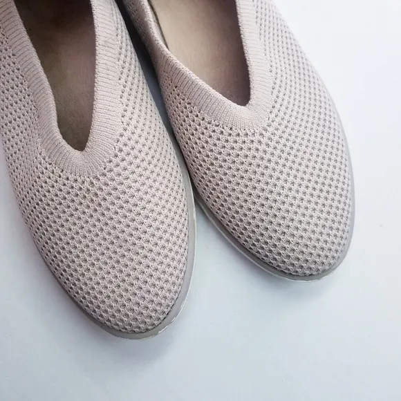 Eileen Fisher | Slip on Pink Sneakers 7.5