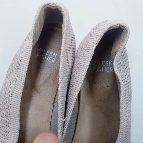 Eileen Fisher | Slip on Pink Sneakers 7.5