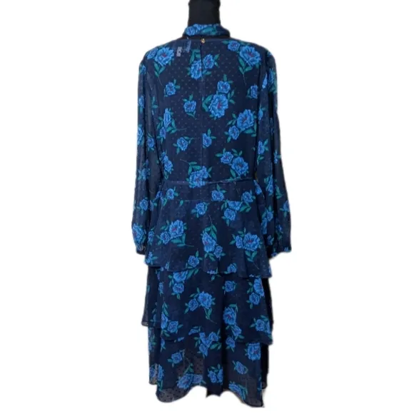 Eloquii Draper James Floral Print Swiss Dot Dress Size 18