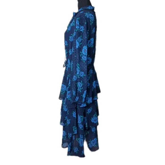 Eloquii Draper James Floral Print Swiss Dot Dress Size 18