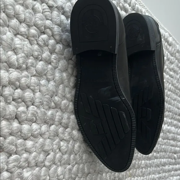 Emporio Armani Black dress shoes