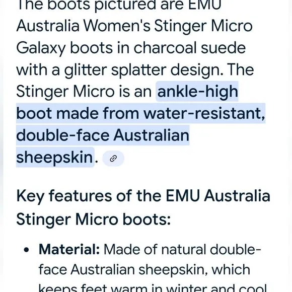 Emu Australia Micro Galaxy Stinger Suede Bootie