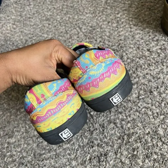 Etnies Marana Slip On Sneakers Shoe Rebel Sports Multicolor Mens 9.5 Women’s 11