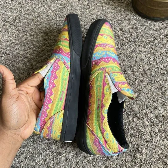 Etnies Marana Slip On Sneakers Shoe Rebel Sports Multicolor Mens 9.5 Women’s 11