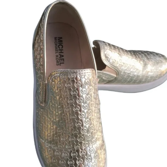 EUC Michael Kors Ivy Alita Slip-On Sneakers Size 5