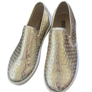 EUC Michael Kors Ivy Alita Slip-On Sneakers Size 5