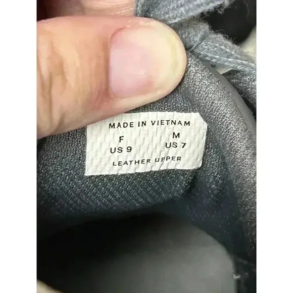 Everlane Gray The Trainer Casual Leather Sneakers Women's Size 9