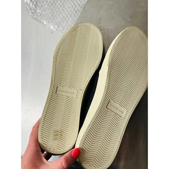 Everlane The Forever Black Slip On Sneakers