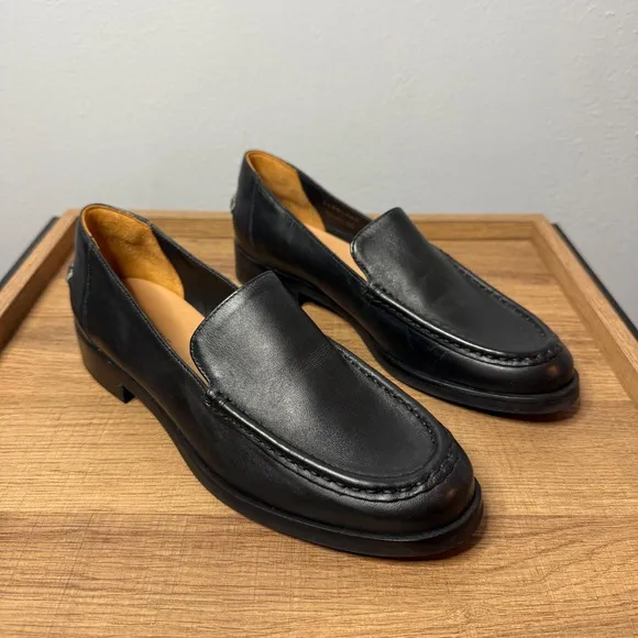 Everlane The Modern Loafer Black size 7.5 Leather