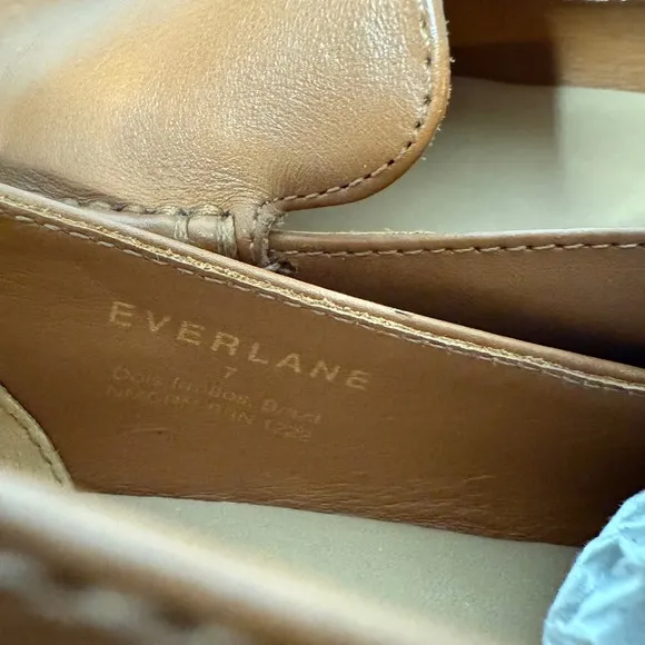 Everlane The Modern Loafer in Camel Womens Size 7