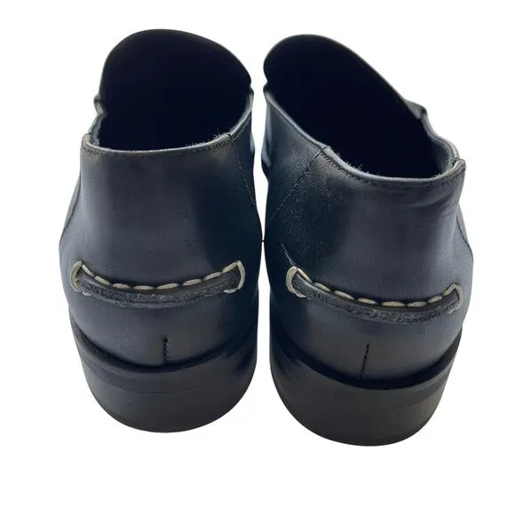Everlane The Modern Loafer in Leather Black Women's Size 10 NEW without Box!