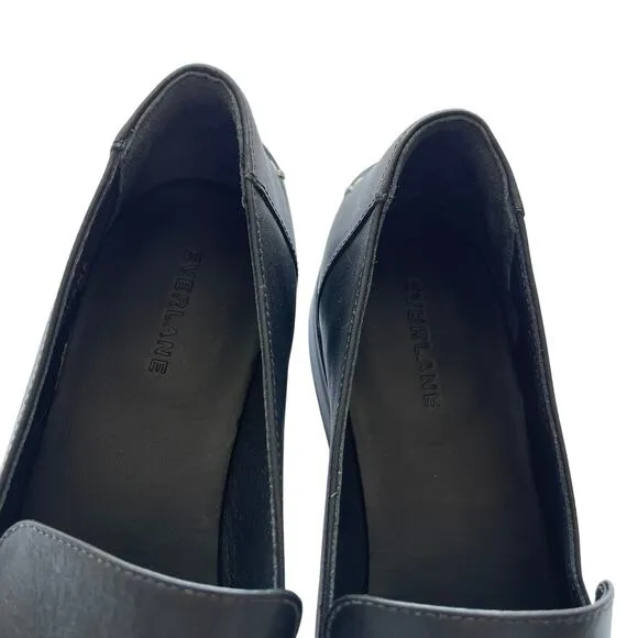 Everlane The Modern Loafer in Leather Black Women's Size 10 NEW without Box!