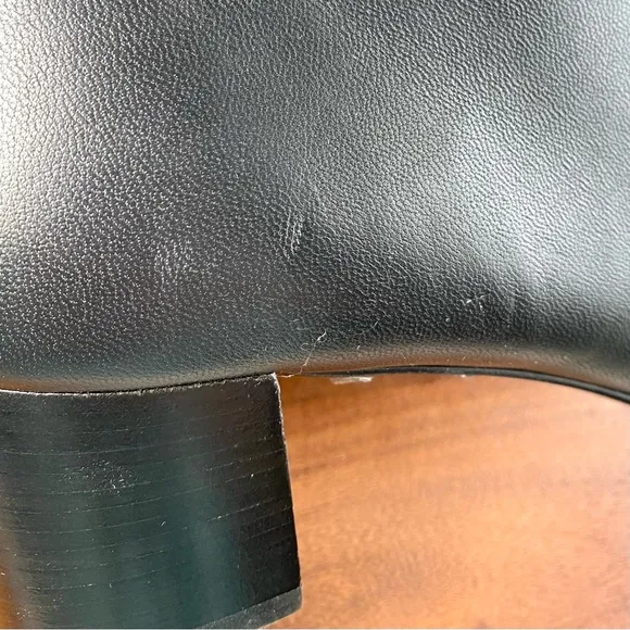 Everlane Women's Black Leather Ankle Day Boot Booties With Box