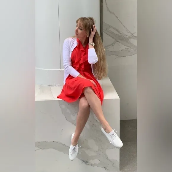Express red / orange women’s dress​
