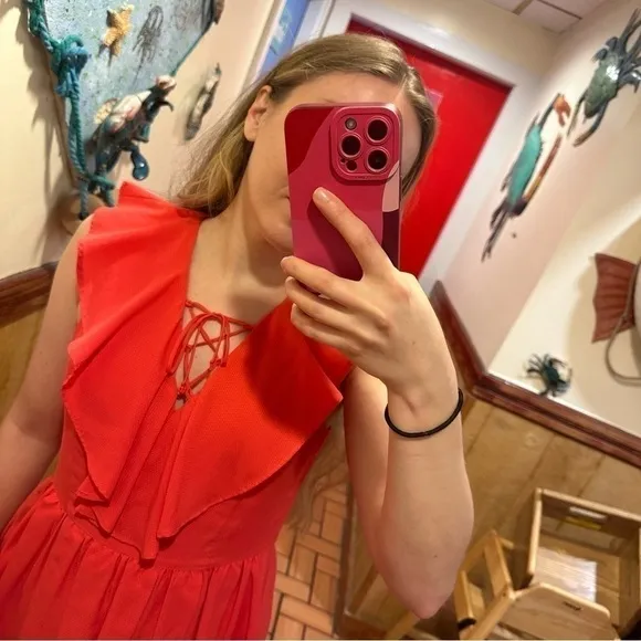 Express red / orange women’s dress​
