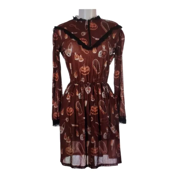 Eye Candy Spooky Victorian Lace Dress