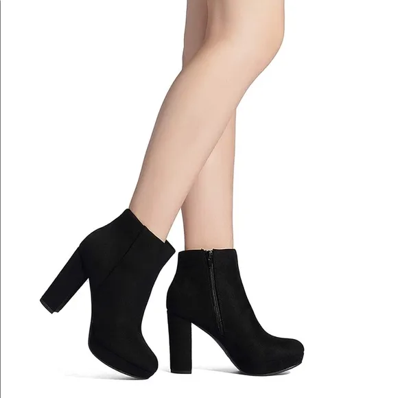 Fashion High Heel Ankle Boots NEW