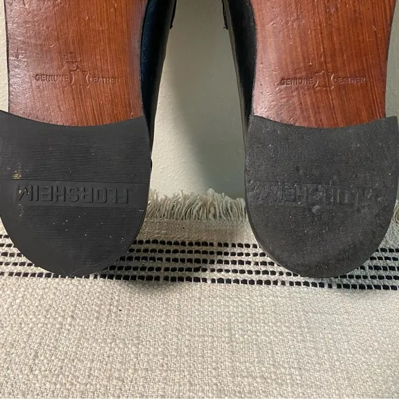 FLORSHEIM / Como Black Leather Dress Shoes Size 11.5D