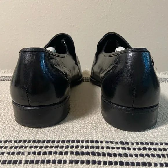 FLORSHEIM / Como Black Leather Dress Shoes Size 11.5D