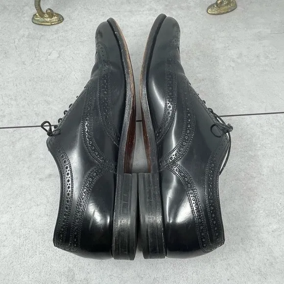 Florsheim Harvard Black Oxford Brogue Wingtip Dress Shoes Size 11D