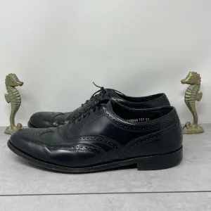 Florsheim Harvard Black Oxford Brogue Wingtip Dress Shoes Size 11D