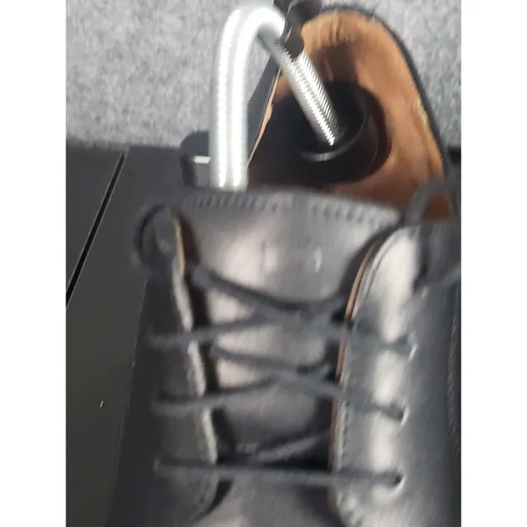 Florsheim Leather Dress Shoes Men Sz 10D Cap Toe Oxford Business Casual Black