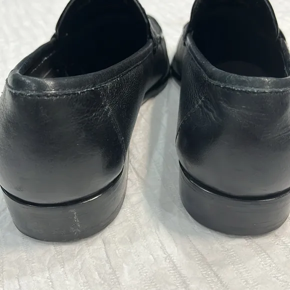 FLORSHEIM loafer Men's Tassel Black Loafer gold trip leather men’s 10 size used